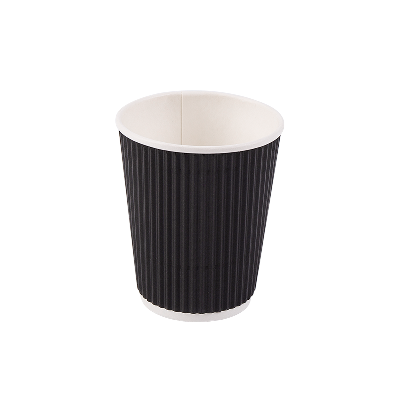 Biorazgradive čaše od valovitog papira za jednokratnu upotrebu od 8 oz