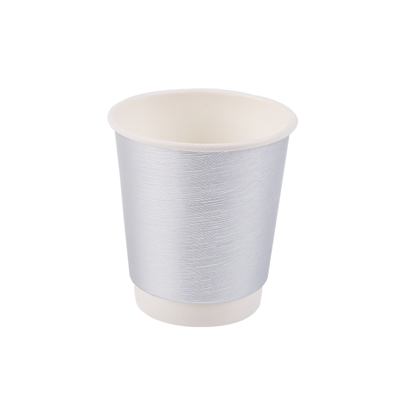 Jednokratna biorazgradiva dvoslojna papirnata čaša od 8 oz