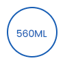 560ML jednokratna razgradiva papirnata posuda za pakiranje icon
